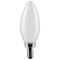 Satco 5.5-Watt B11 LED - Frosted - Candelabra Base - 5000K - 500 Lumens - 120 Volts, 2PK S21831 - alternate 1